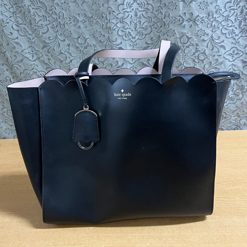 Kate spade Tote Bag 2WAY Leather Black & Pink